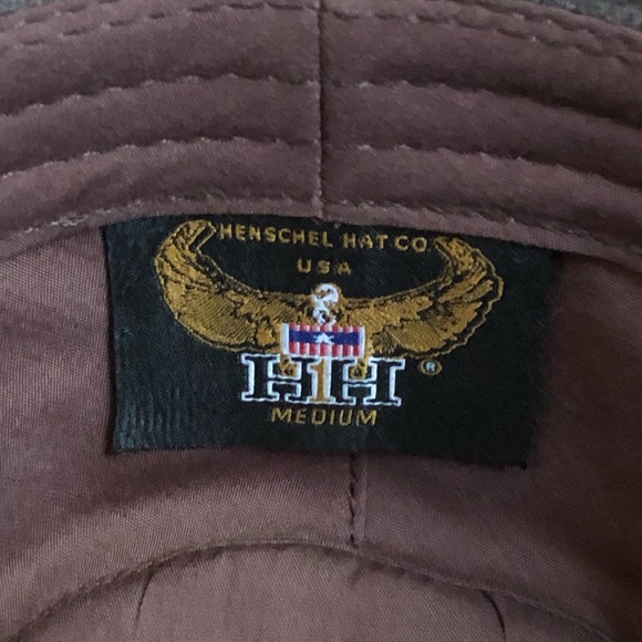 Herschel Hat Co. Brown Wool Fedora Hat, Eclectic Grandpa hat, size M - Picture 6 of 7